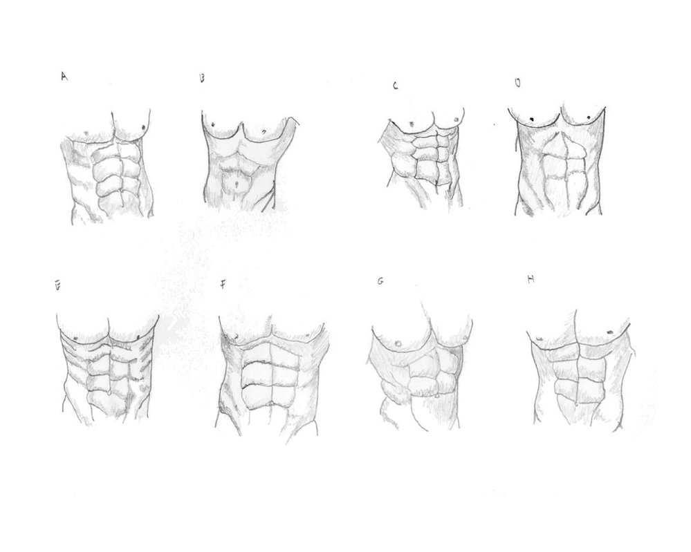 Abs Drawing, Pencil, Sketch, Colorful, Realistic Art Images | Drawing Skill