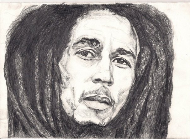Trends For Bob Marley Drawing Pictures.