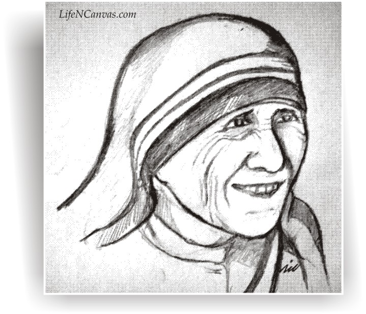 Featured image of post How To Draw Mother Teresa Step By Step Learn how to draw the human figure