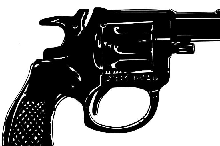 Gun Drawing Image