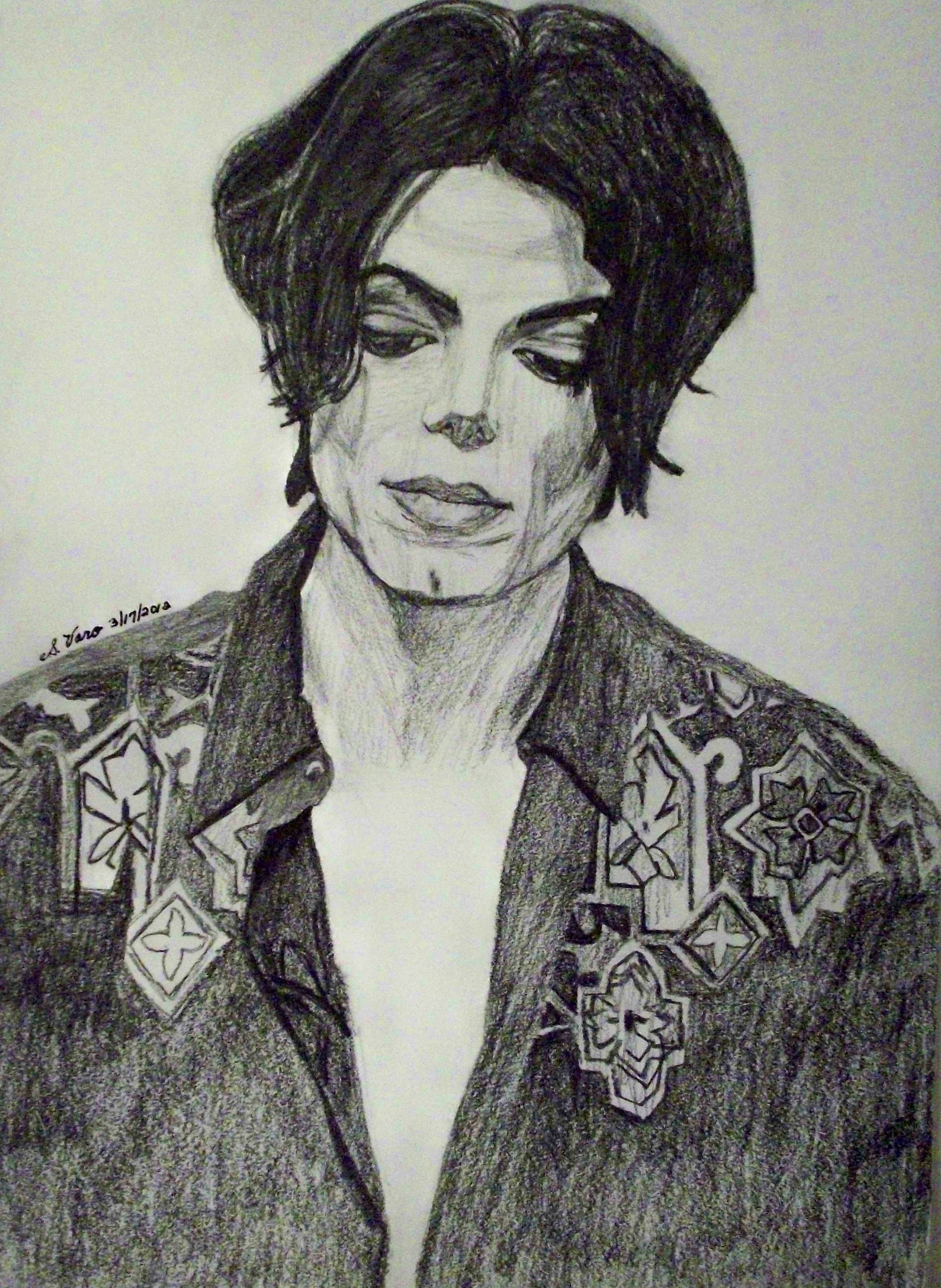 Michael Jackson Pencil Sketch