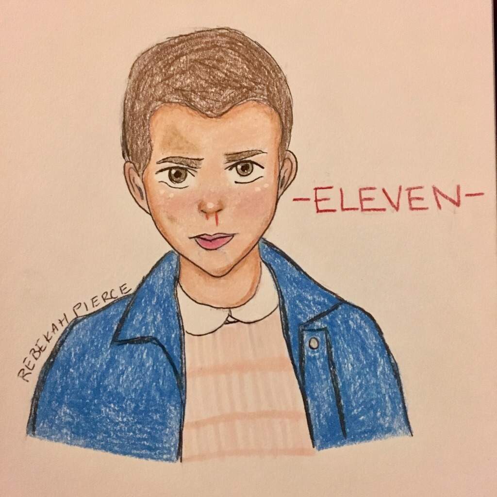 How To Draw Eleven From Stranger Things Step By Step