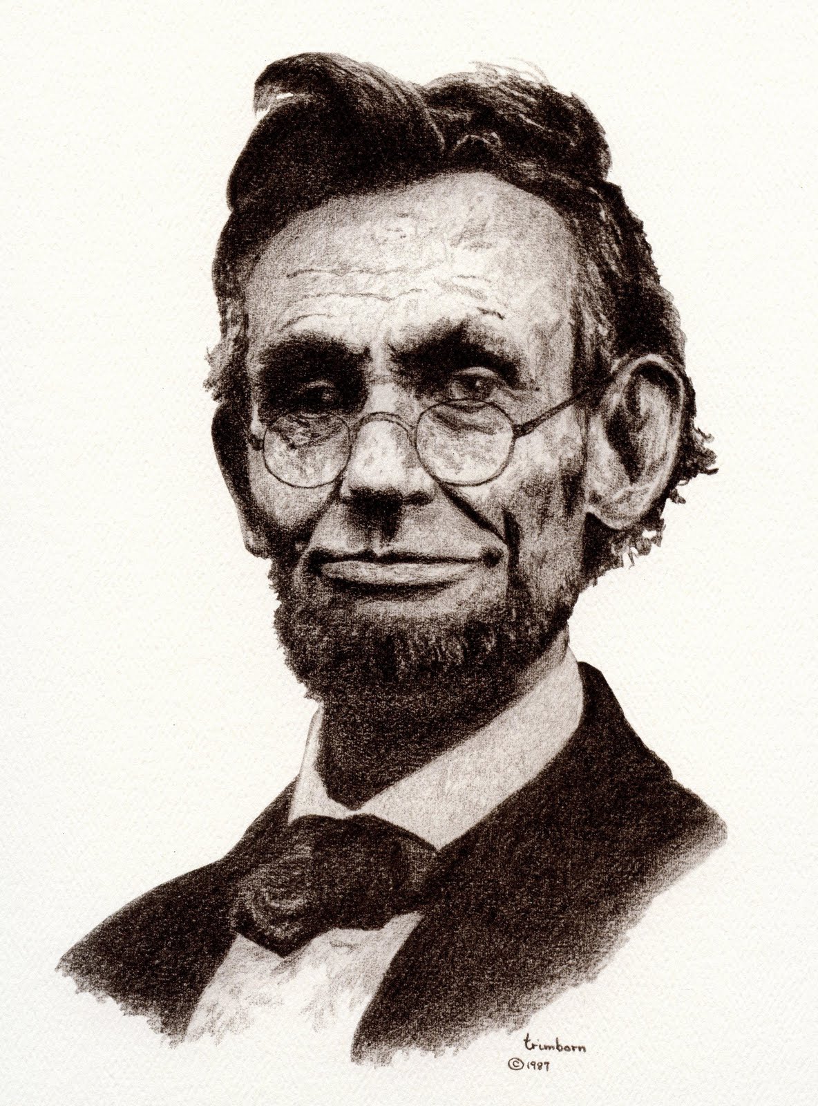 Abraham Lincoln Drawing Image