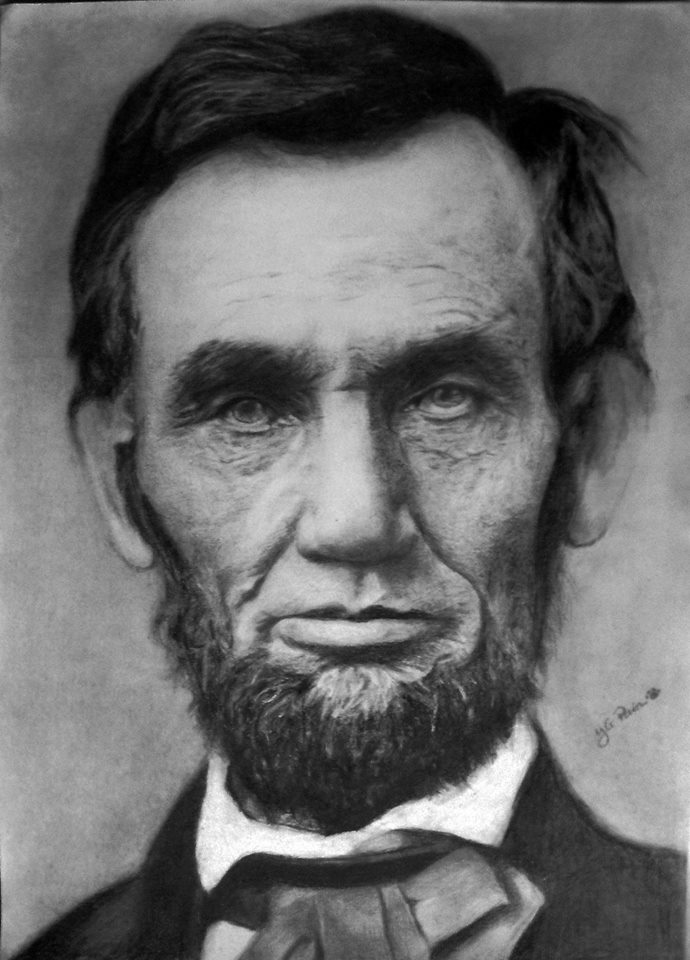 Abraham Lincoln Drawing Pic