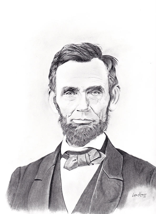Abraham Lincoln High-Quality Drawing