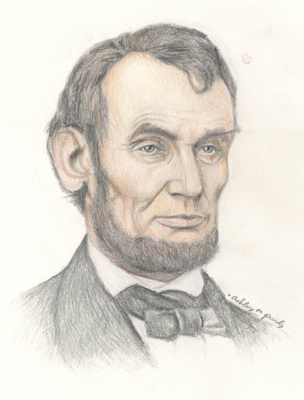 Abraham Lincoln Picture Drawing