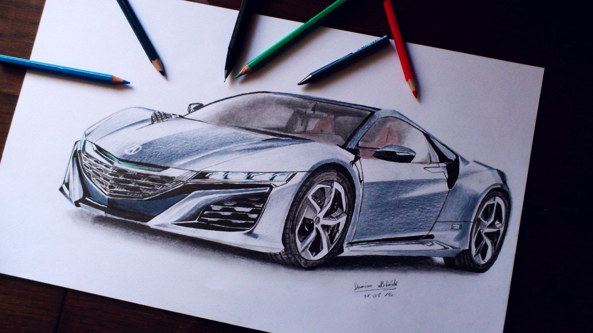 Acura Drawing Picture