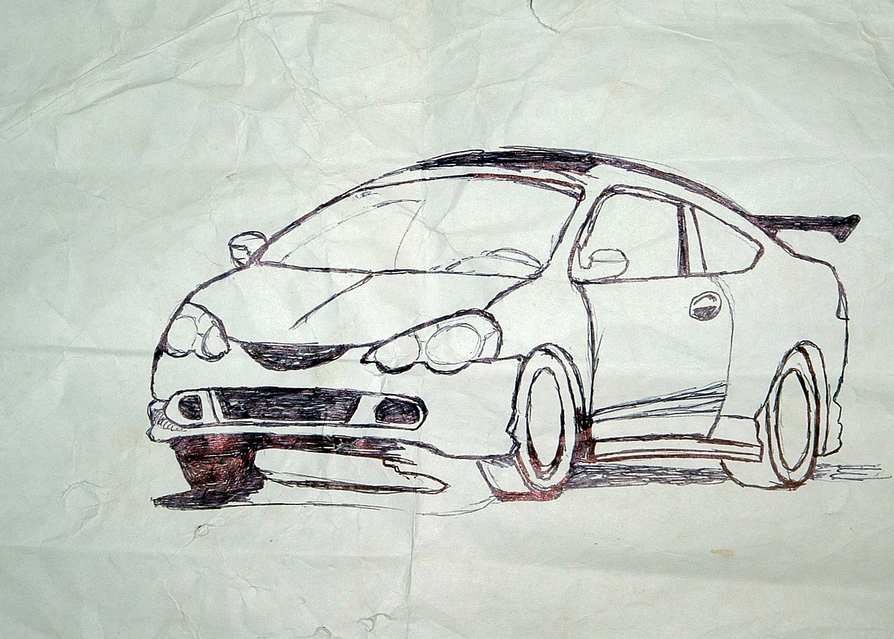 Acura High-Quality Drawing