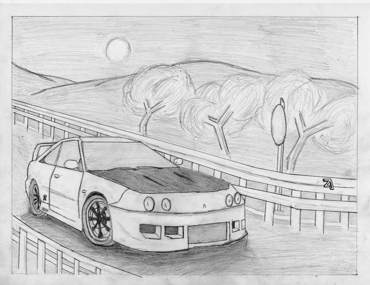 Acura Photo Drawing