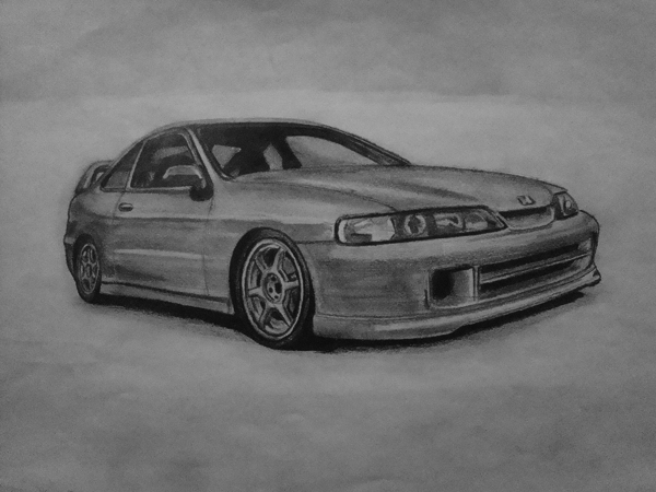 Acura Picture Drawing