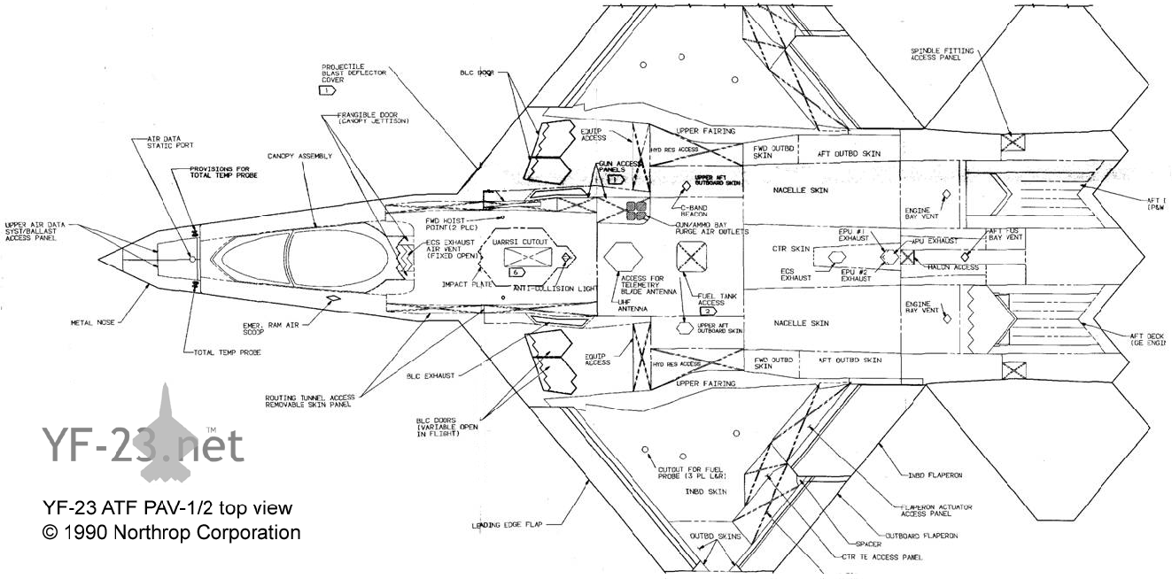 Aircraft Engineering Drawing Picture