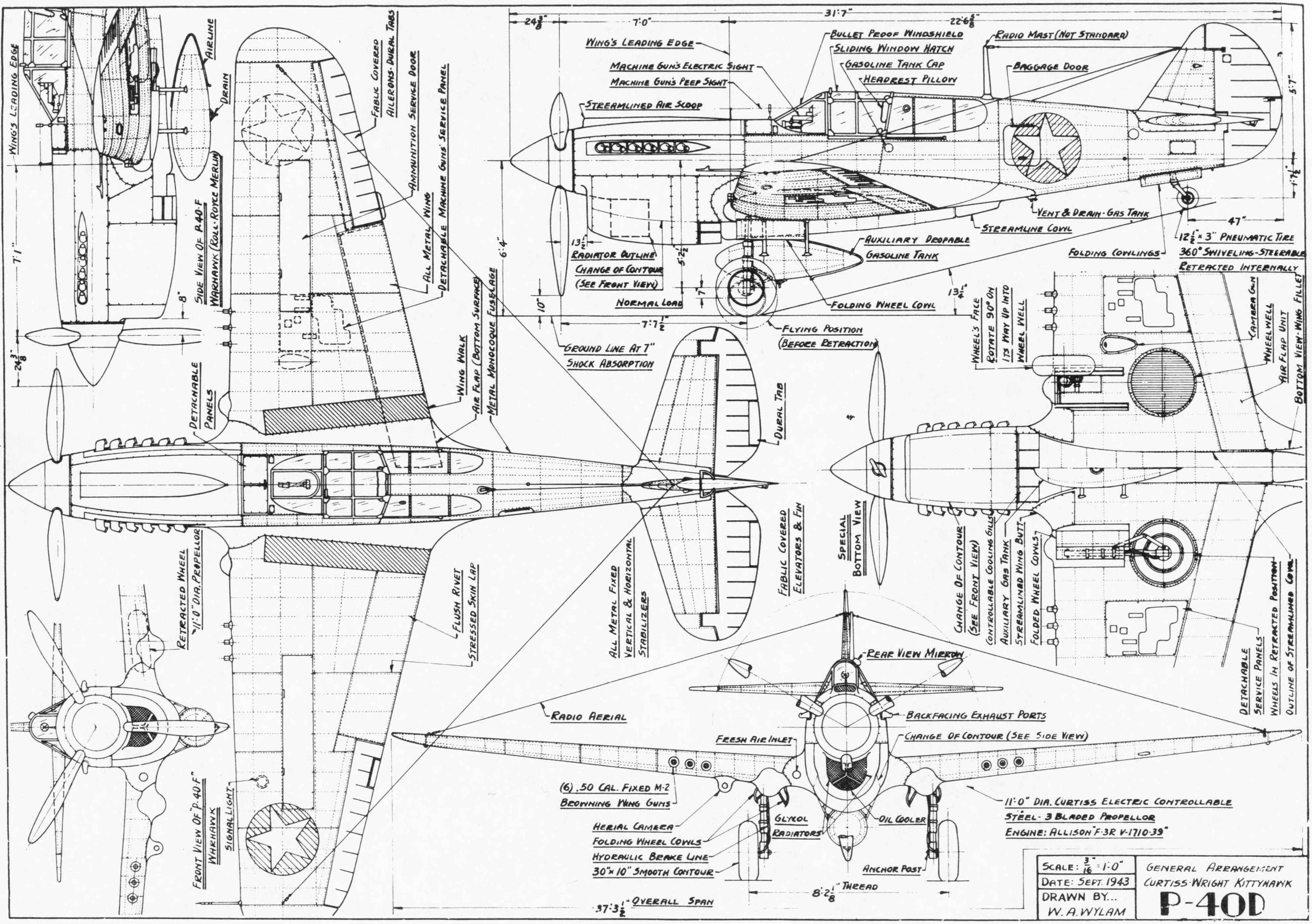 Aircraft Engineering Drawing