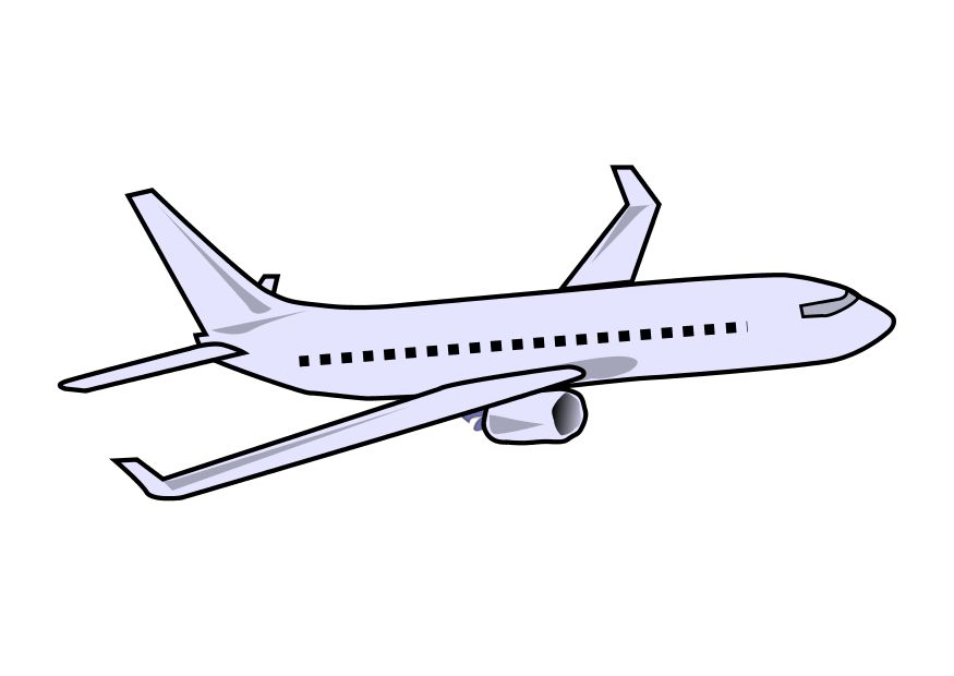 Airplane Beautiful Image Drawing