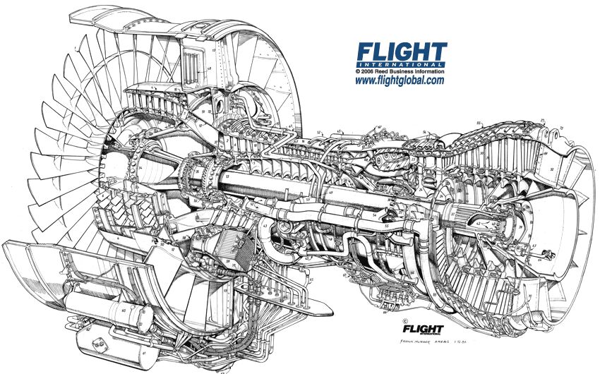 Airplane Engineering Photo Drawing