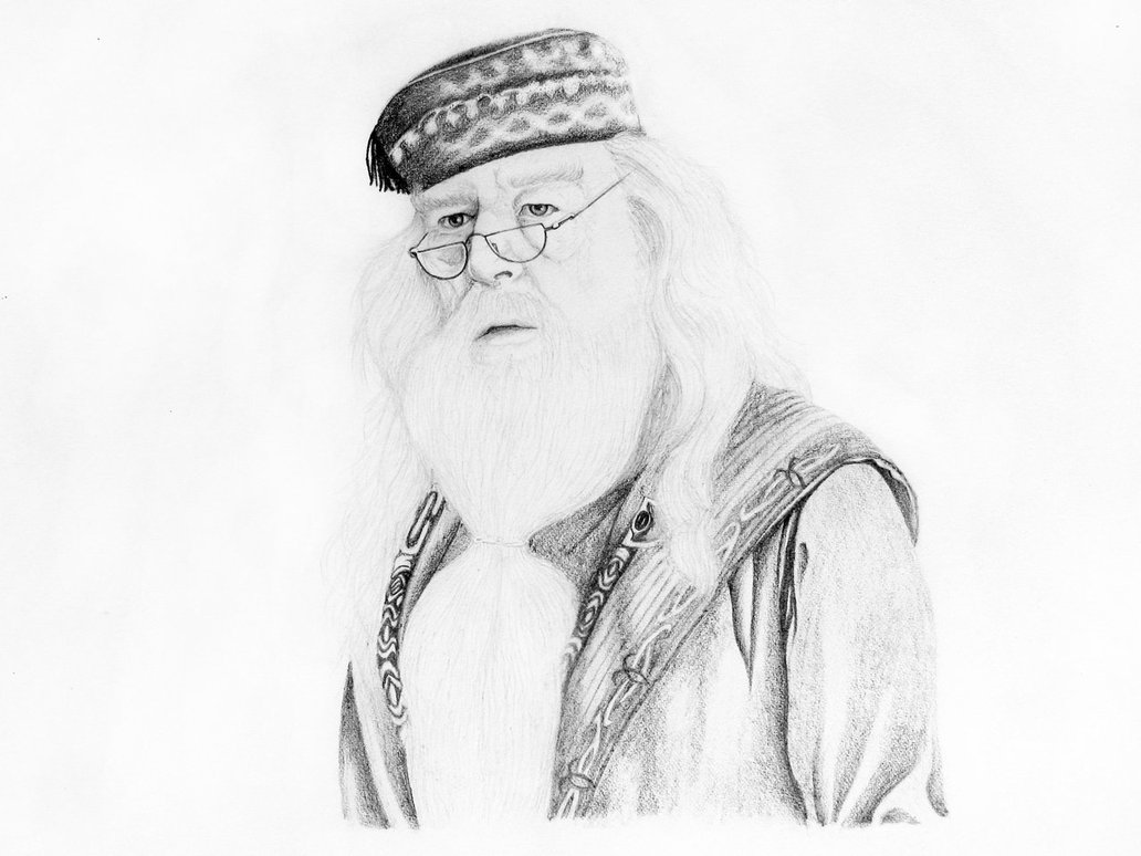 Albus Dumbledore Amazing Drawing