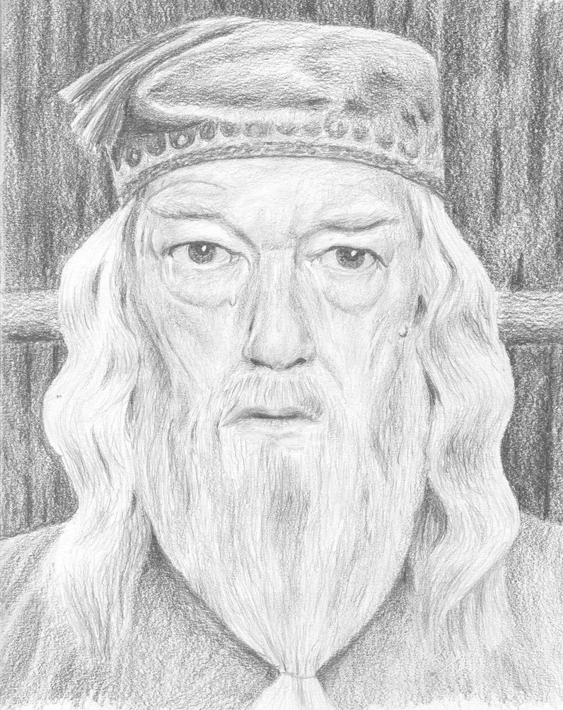 Albus Dumbledore Picture Drawing