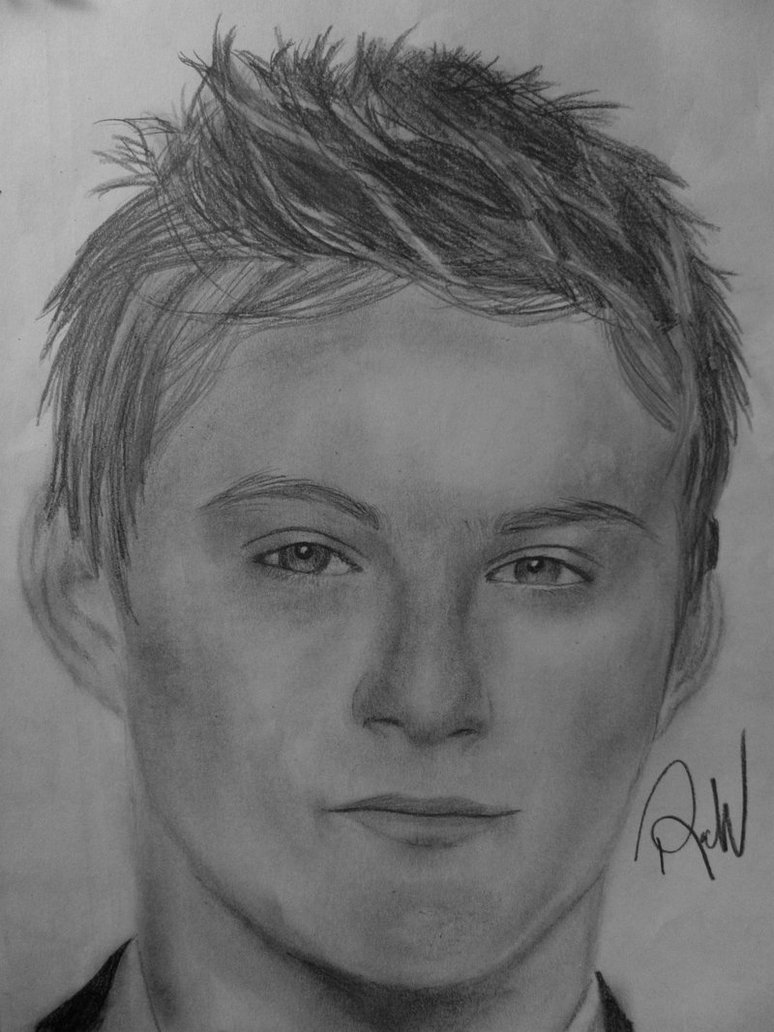 Alexander Ludwig Photo Drawing