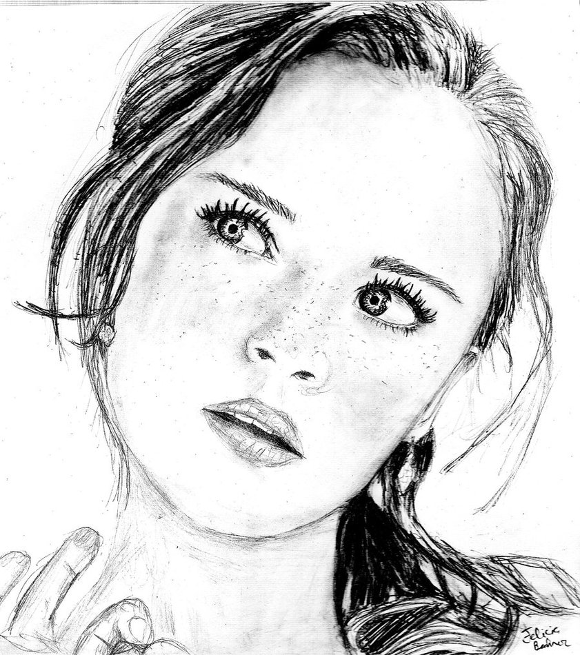Alexis Bledel Picture Drawing