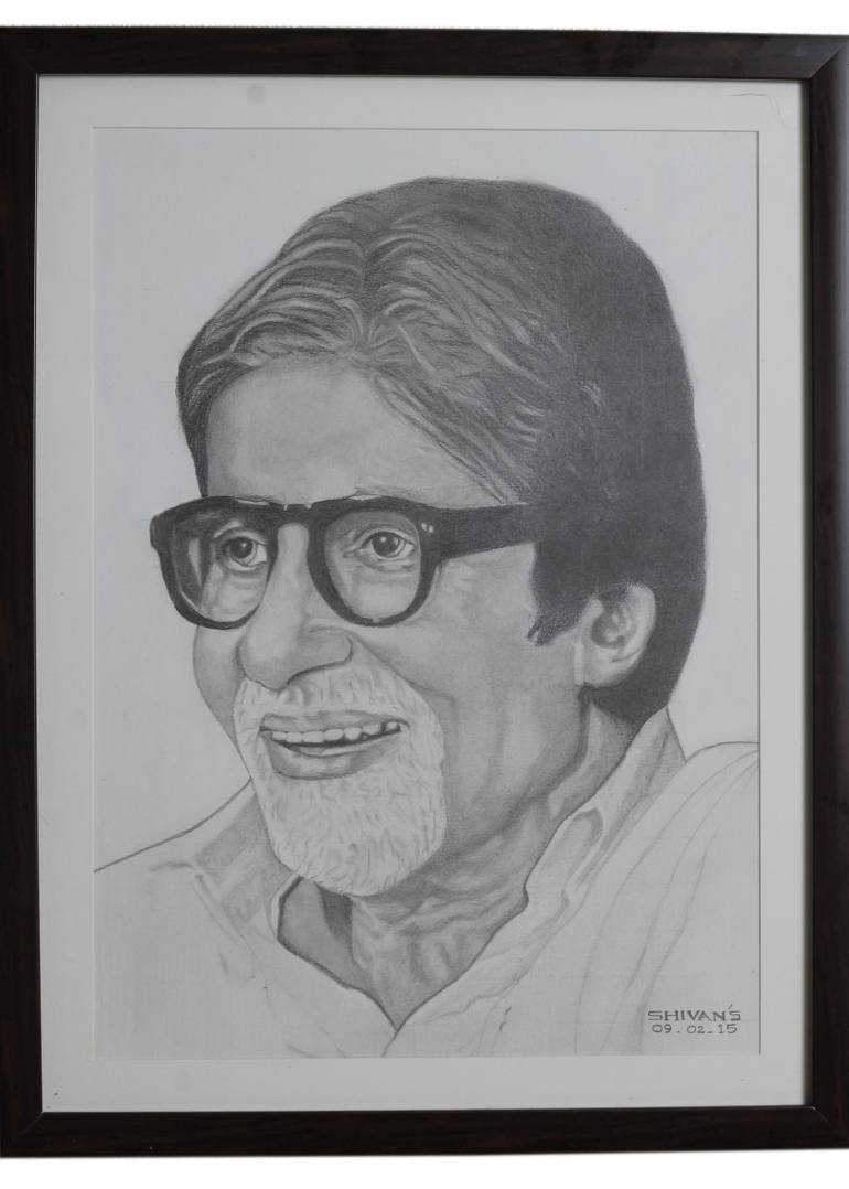 Amitabh Bachchan Drawing Pic