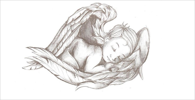 Angel Girl Best Drawing