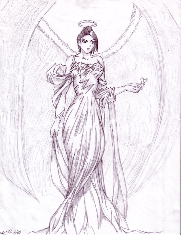 Angel Girl Sketch