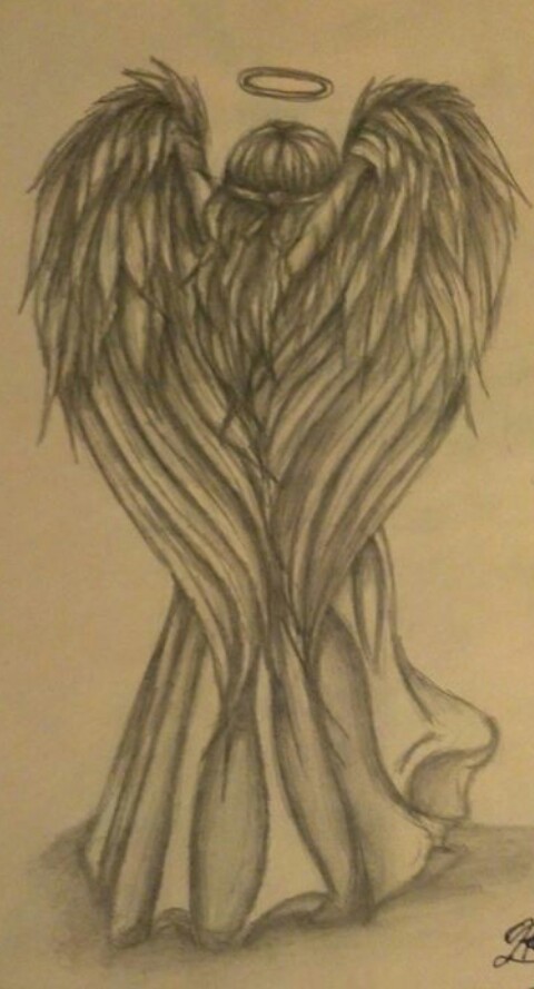 Angel Image Drawing