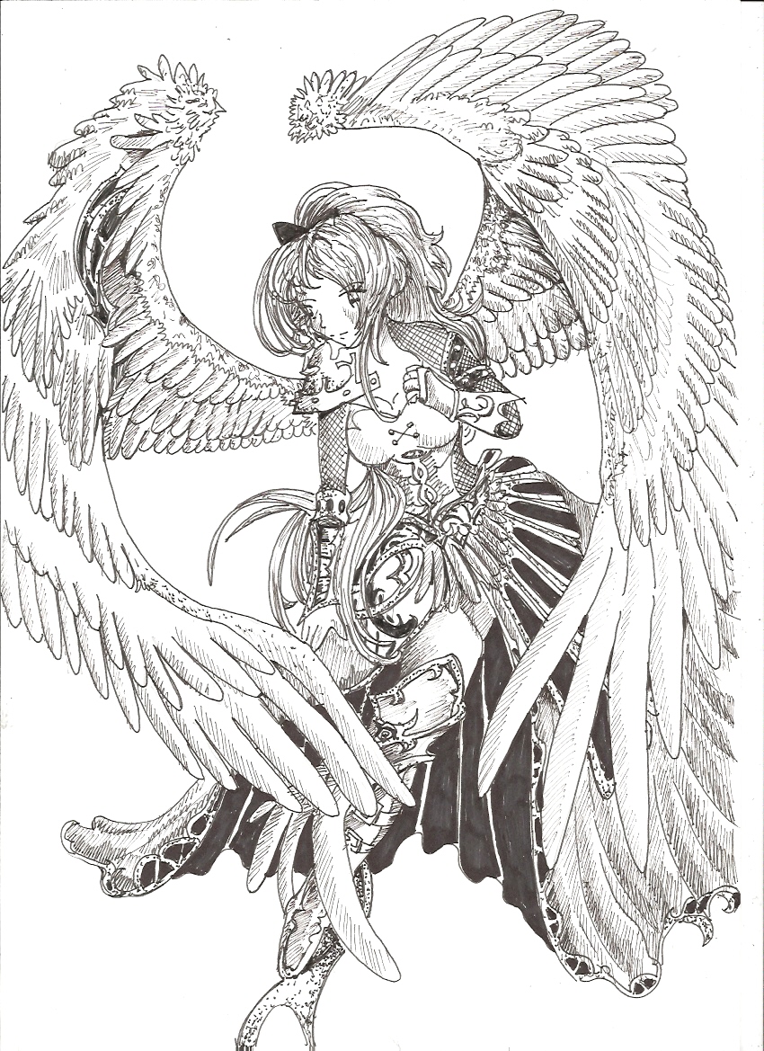 Angel Picture Drawing