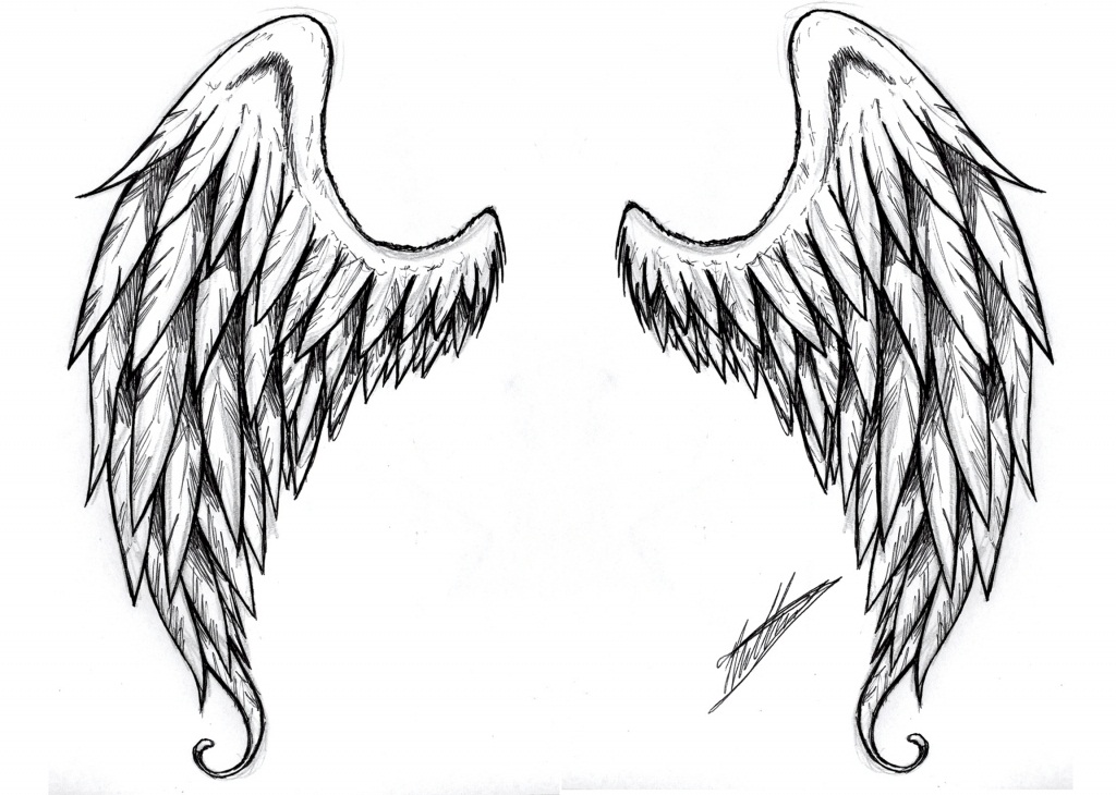 Inverted-Winged Angel by orihalchon on DeviantArt | Angel drawing, Angel  manga, Anime drawings