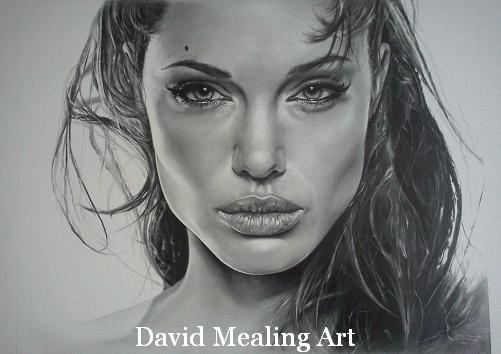 Angelina Jolie Pic Drawing