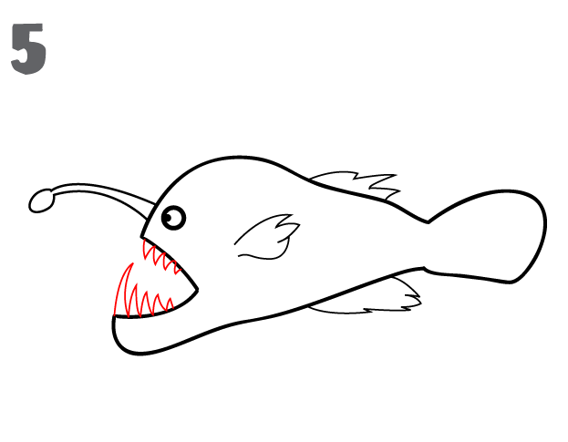 Anglerfish Drawing Pic