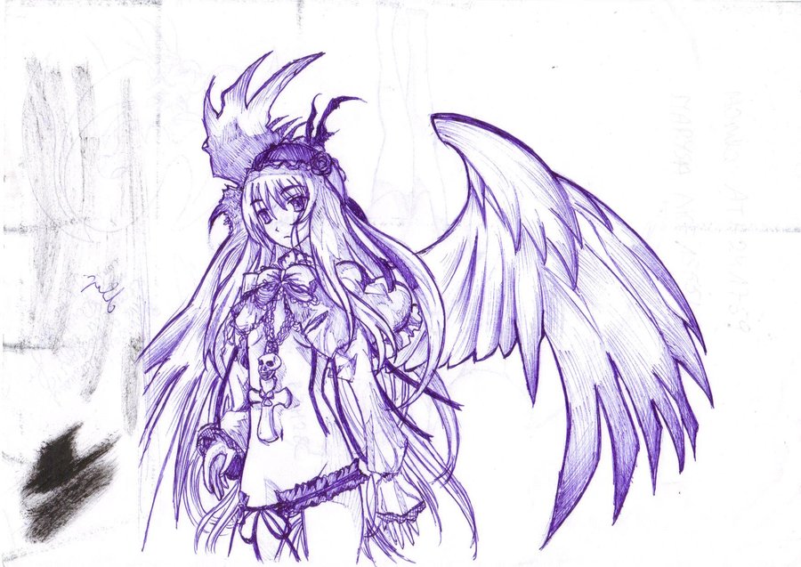Anime Angel Best Drawing