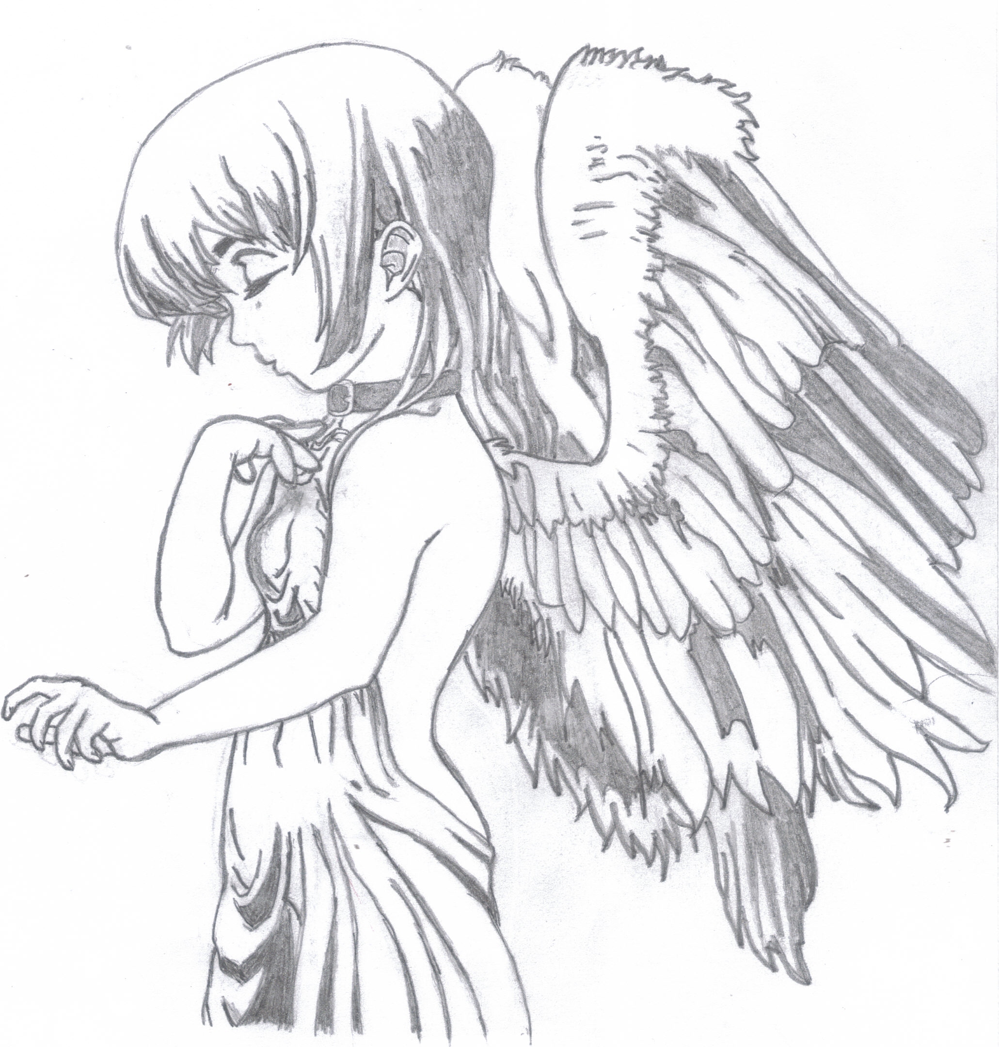 Anime Angel Drawing Picture