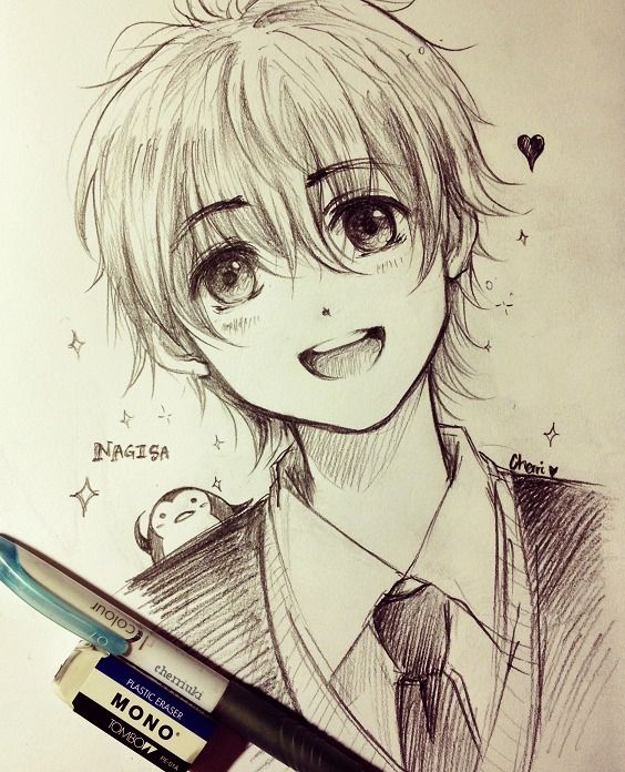 Anime Boy Picture Drawing