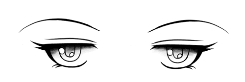Anime Eyes Beautiful Image Drawing - Drawing Skill