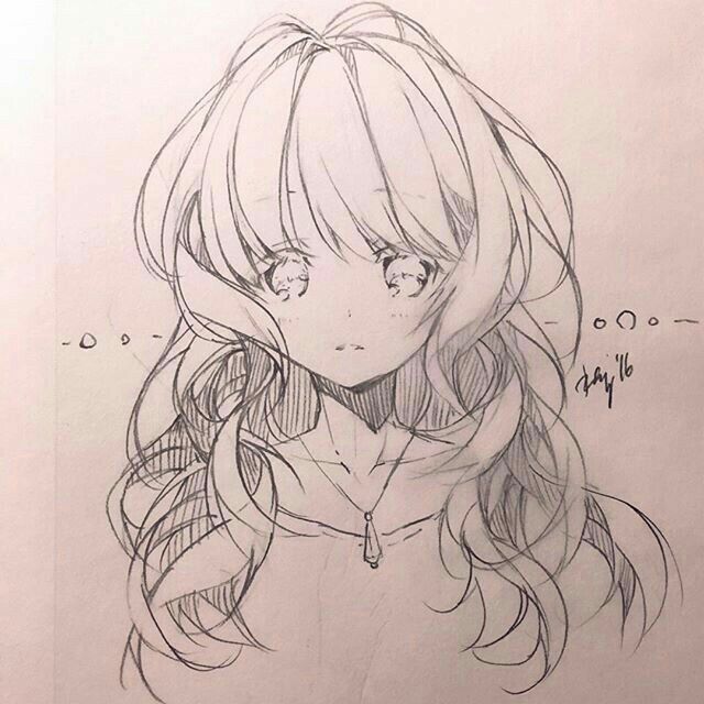 Anime Girl Amazing Drawing - Drawing Skill