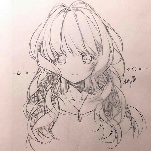 Anime Girl Amazing Drawing