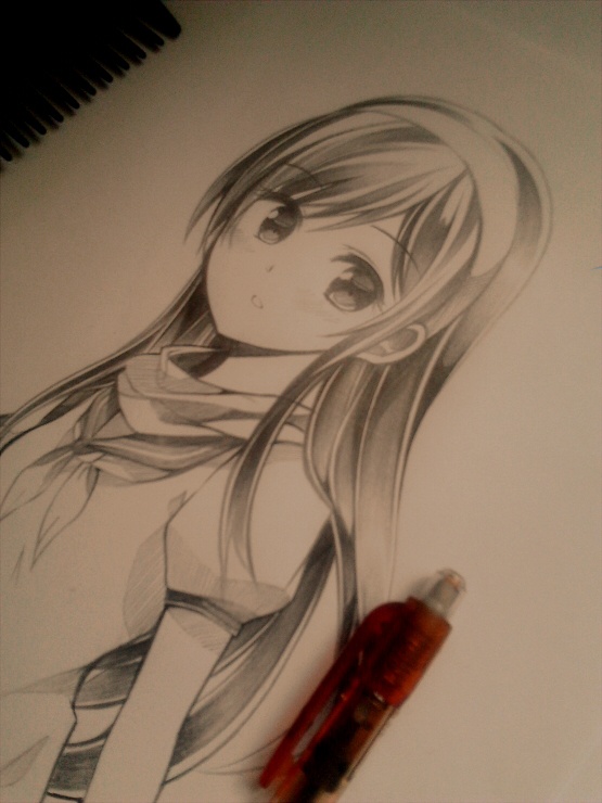 Anime Girl Pic Drawing