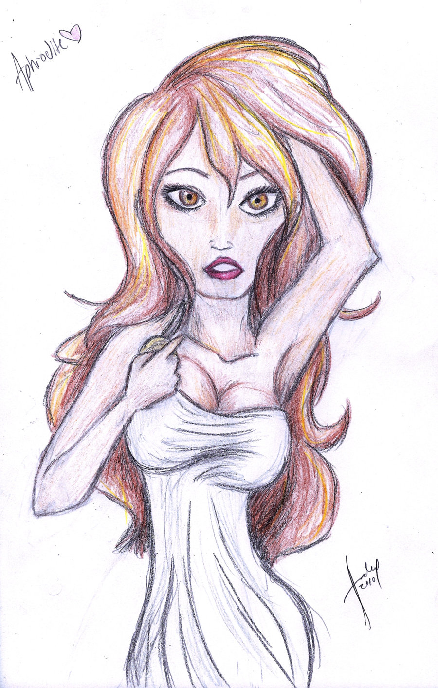 Aphrodite Image Drawing