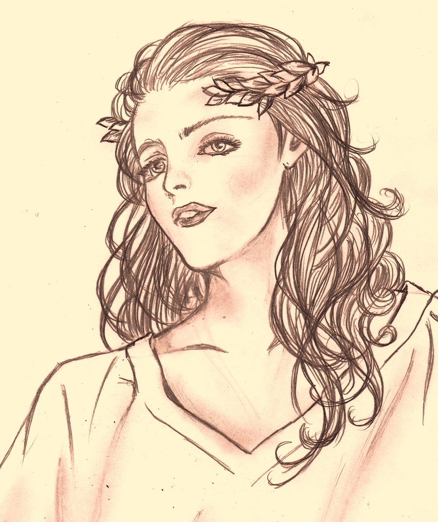 Aphrodite Picture Drawing
