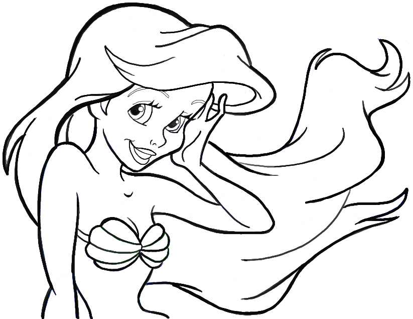 The Little Mermaid Drawing Art Image, PNG, 800x686px, Little Mermaid, Ariel,  Art, Cartoon, Death Download Free