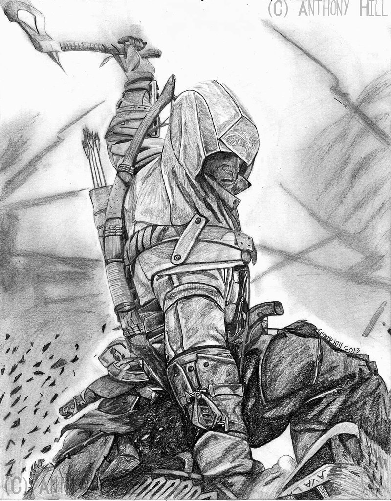 Assassins Creed Amazing Drawing