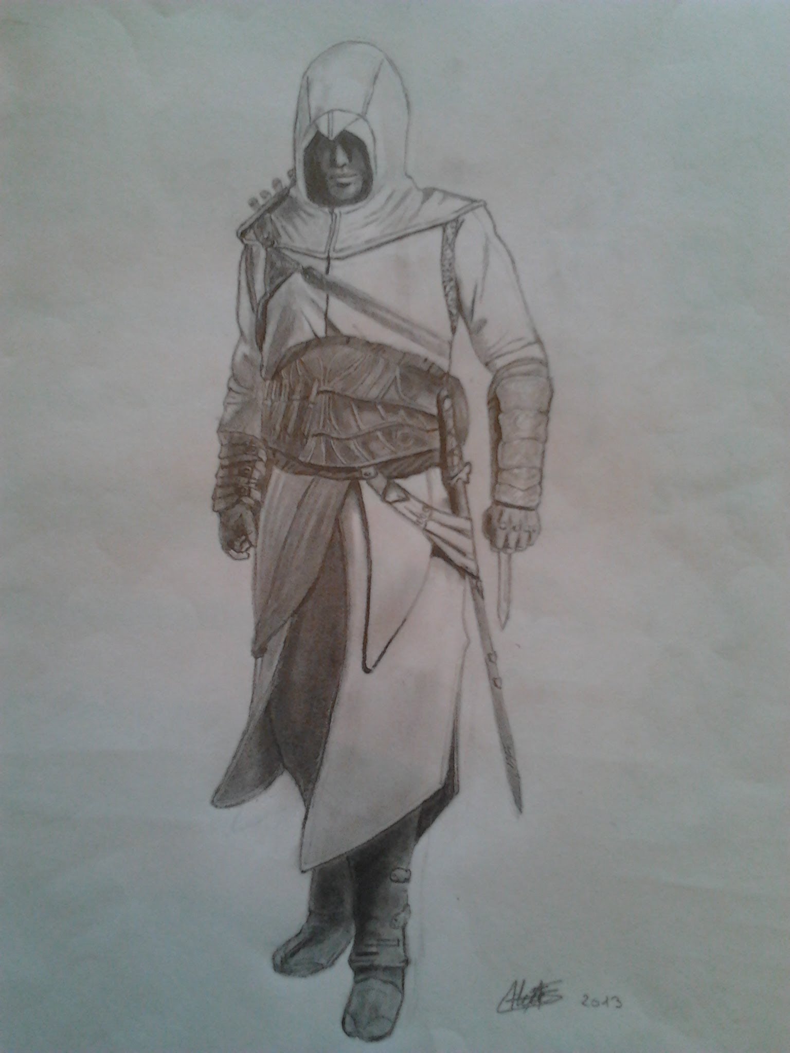 Assassins Creed Drawing Creative Art