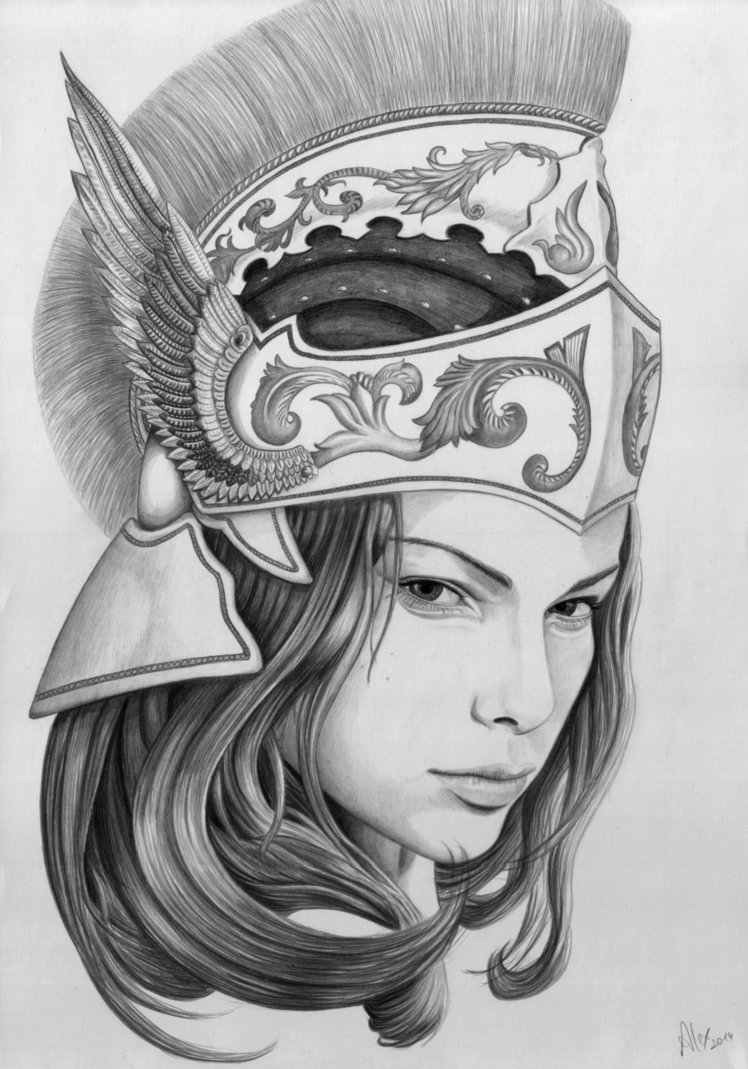 Athena Image Drawing