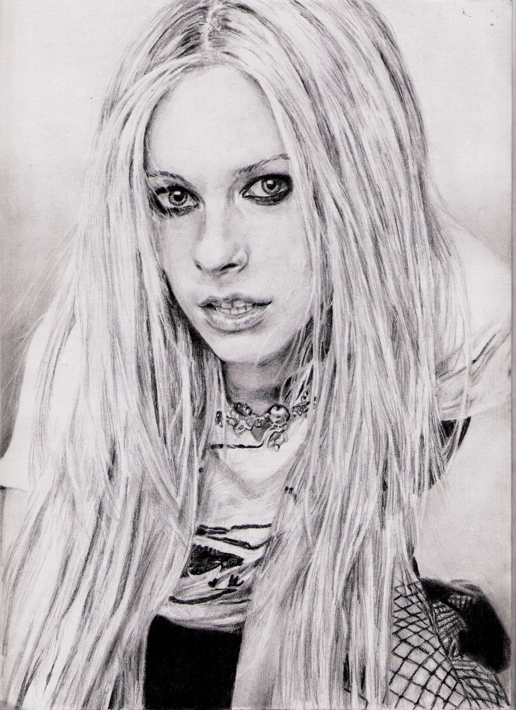 Avril Lavigne Amazing Drawing