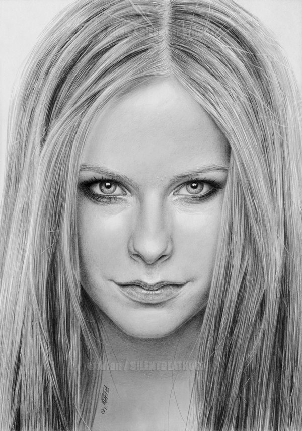 Avril Lavigne Drawing Pic
