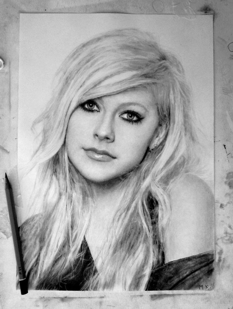 Avril Lavigne Drawing