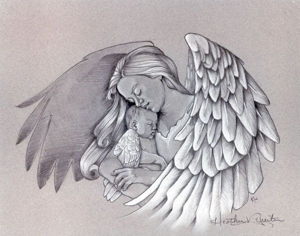 Baby Angel Picture Drawing