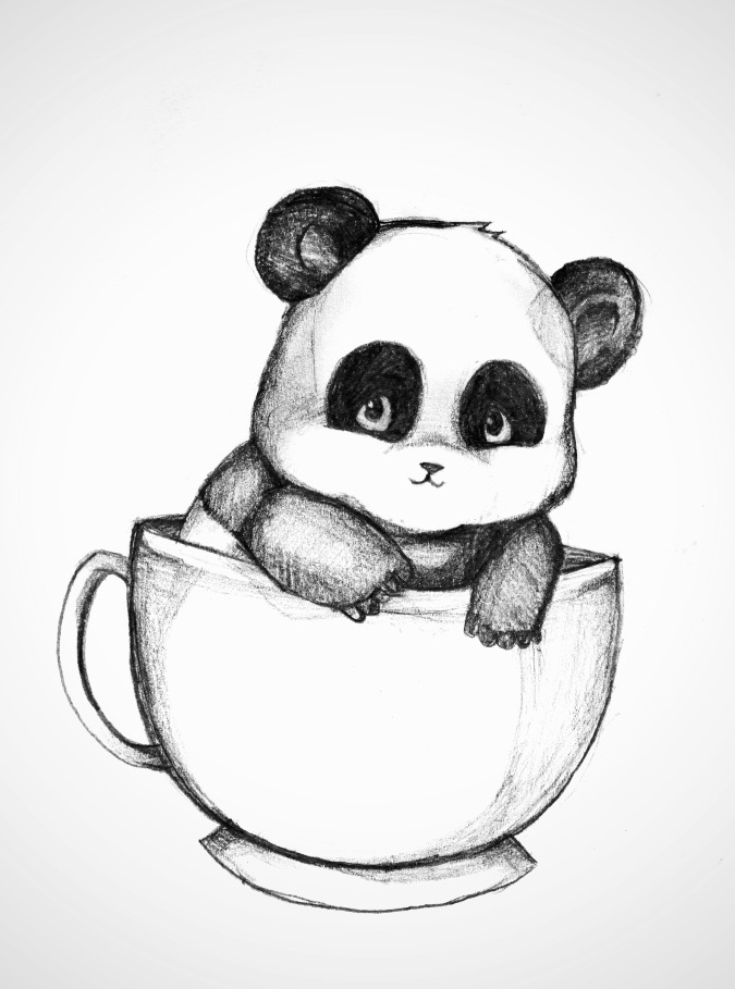 Panda Drawing Tutorial - How to draw Panda step by step
