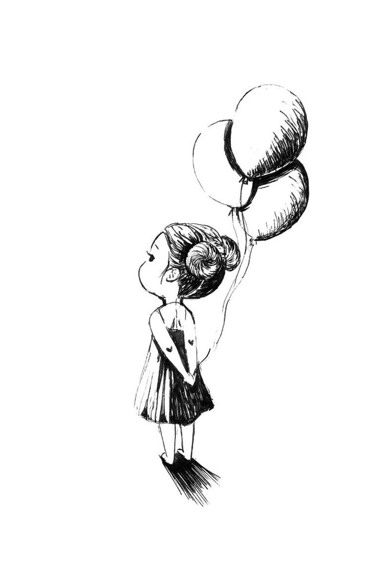 Balloons Pic Drawing