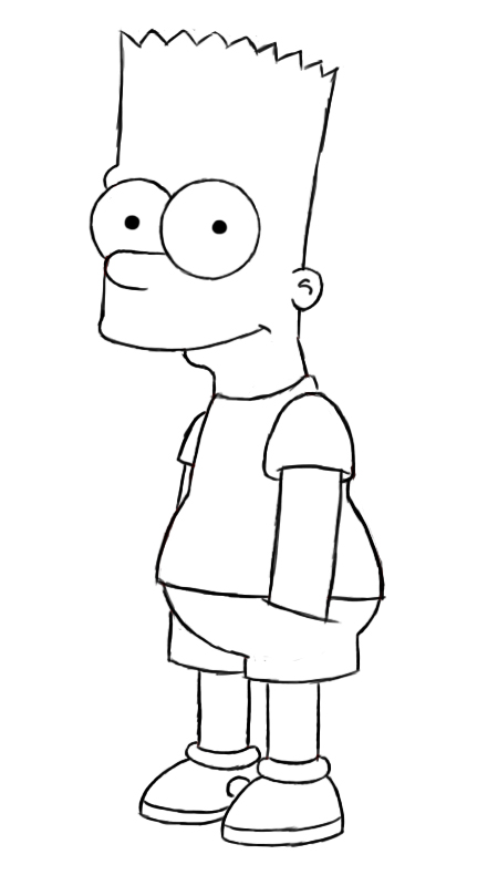 Bart Simpson Art